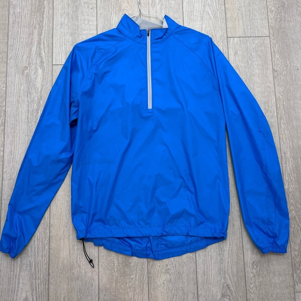 Peter Millar Windbreaker – Men’s Half-Zip Pullover – Blue